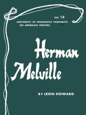 cover image of Herman Melville--American Writers 13